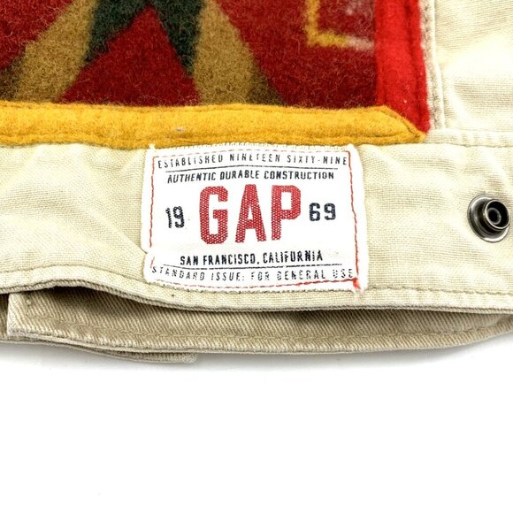 Baby Gap Jacket Indian Head Nickel Blanket 2-3T 100% Cotton - Picture 7 of 7